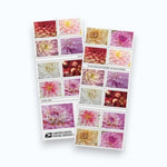 2025 Dahlias  Forever Postage Stamps Booklet First-Class Postage