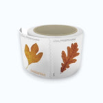 2025 Autumn Leaves Postcard Rate Stamps Coil First-Class Postage