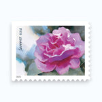 Forever Stamps 2022 Snowy Beauty – Floral Art Collection, Booklet First-Class Postage
