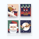 2021 A Visit from St. Nick Forever Stamps -  First-Class Postage Booklet