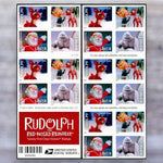 2014 Rudolph the Red-Nosed Reindeer Forever Postage Stamps – First-Class Mail, Booklet