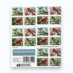 Forever Stamps 2016 Songbirds in Snow – Nature Series, Booklet First-Class Postage