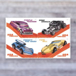 2018 Hot Wheels Forever Postage Stamps – First-Class Mail, Sheet