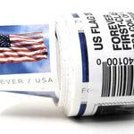 2019 U.S. Flag Forever Stamps - 100 Pcs Coil Roll (Self-Adhesive)