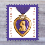 2019 Purple Heart Medal Forever Postage Stamps – First-Class Mail, Sheet