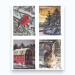 2020 Winter Scenes Forever Stamps -  First-Class Postage Booklet