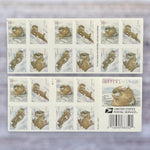 2021 Otters in Snow Forever Postage Stamps - First-Class Mail, Booklet