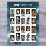 2021 Star Wars Droids Forever Postage Stamps – First-Class Mail, Sheet