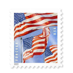 2022 U.S. Flag Forever Stamps - First-Class Postage Booklet
