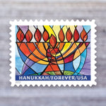 2022 Hanukkah Forever Postage Stamps – First-Class Mail, Sheet
