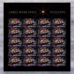 2022 James Webb Space Telescope Forever Postage Stamps – First-Class Mail, Sheet