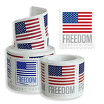 2023 U.S. Flag Forever Stamps - 100 Pcs Coil Roll (Self-Adhesive)