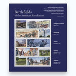 2025 Battlefields of the American Revolution Forever Postage Stamps Sheet First-Class Postage