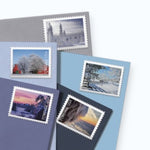 2025 Winter Scenes Forever Postage Stamps Booklet First-Class Postage