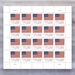 2026 U.S. Flag Forever Postage Stamps – First-Class Mail, Sheet