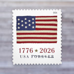 2026 U.S. Flag Forever Postage Stamps – First-Class Mail, Sheet