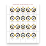 2025 Navy Forever Postage Stamps Sheet First-Class Postage
