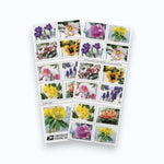 Forever Stamps 2022 Snowy Beauty – Floral Art Collection, Booklet First-Class Postage