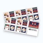 2021 A Visit from St. Nick Forever Stamps -  First-Class Postage Booklet
