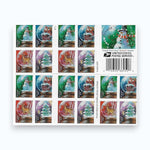 2023 Snow Globes Forever Stamps -  First-Class Postage Booklet