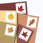2025 Autumn Leaves Postcard Rate Stamps Coil First-Class Postage