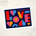 2021 Love Forever Stamps - Colorful Lettering - Product image 3