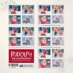 2014 Rudolph the Red-Nosed Reindeer Forever Stamps - Product image 2