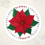 2018 Poinsettia Global Forever Stamps - Product image 3