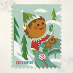 2022 Holiday Elves Forever Stamps - Product image 1