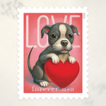 2023 Love Forever Stamps - Kitten and Puppy - Product image 1