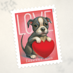 2023 Love Forever Stamps - Kitten and Puppy - Product image 3