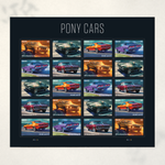 2022 Pony Cars Forever Stamps — Sheet of 20 - Product image 2