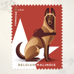 2019 Military Working Dogs Forever Stamps - Product image 1