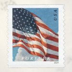 2024 U.S. flag coil postage stamps – product view