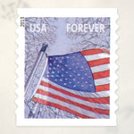 2013 U.S. flag coil postage stamps – product view