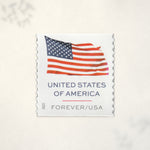 2025 U.S. flag coil postage stamps – product view