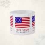 2026 U.S. flag coil postage stamps – product view