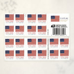 2026 U.S. flag booklet postage stamps – product view
