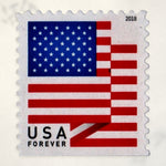 2018 U.S. flag booklet postage stamps – product view