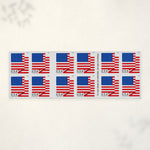 2018 U.S. flag booklet postage stamps – product view