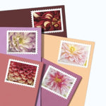2025 Dahlias  Forever Postage Stamps Booklet First-Class Postage