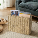 Innofiz Bohemian Paper Rope Storage Basket – Handwoven, Durable Home & Office Organizer