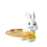Innofiz Rabbit Tray – Cute Hallway & Desktop Key Organizer for Home & Office